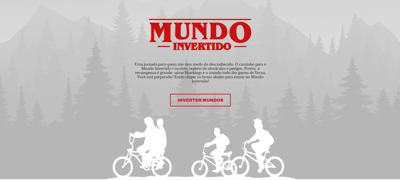 Inverted World Landing Page