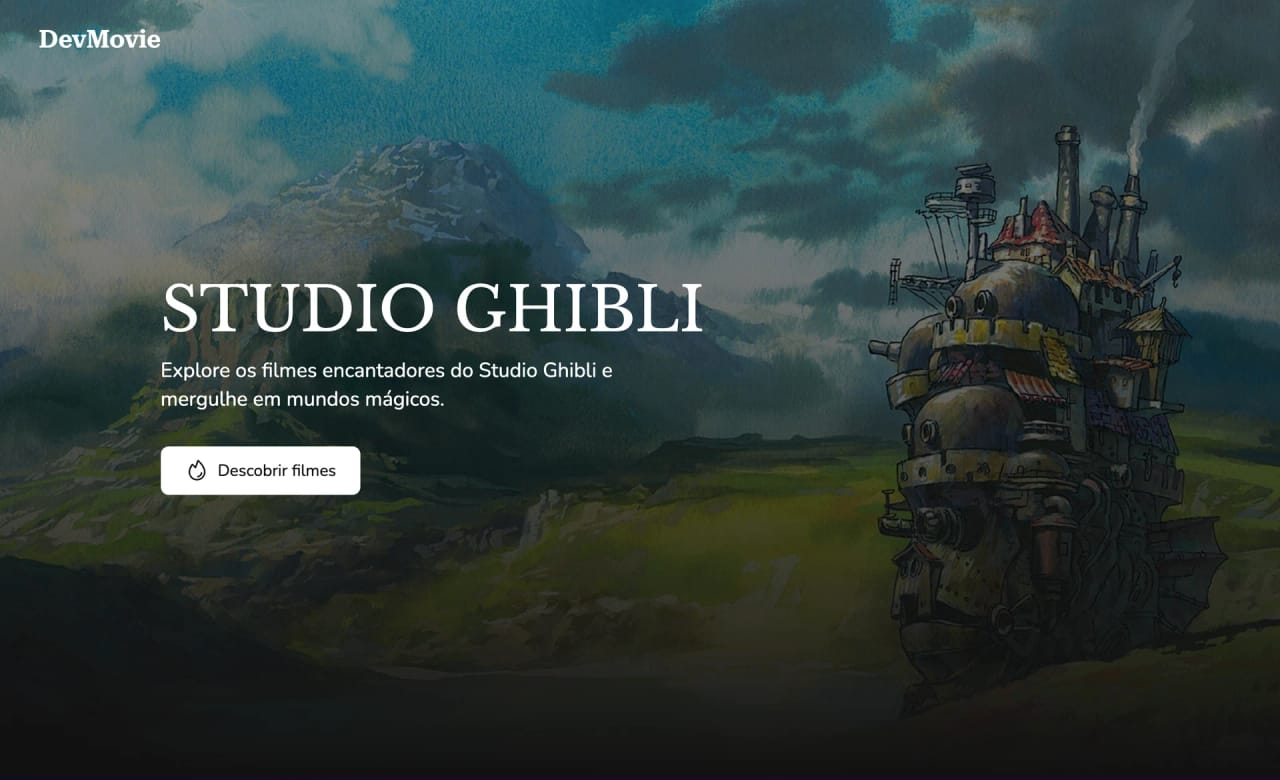 Studio Ghibli API React App